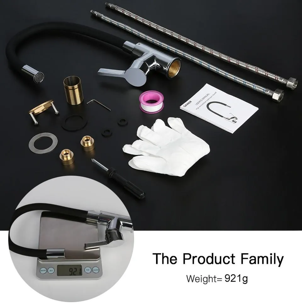 Lodge - Rotating Flexible Kitchen Faucet