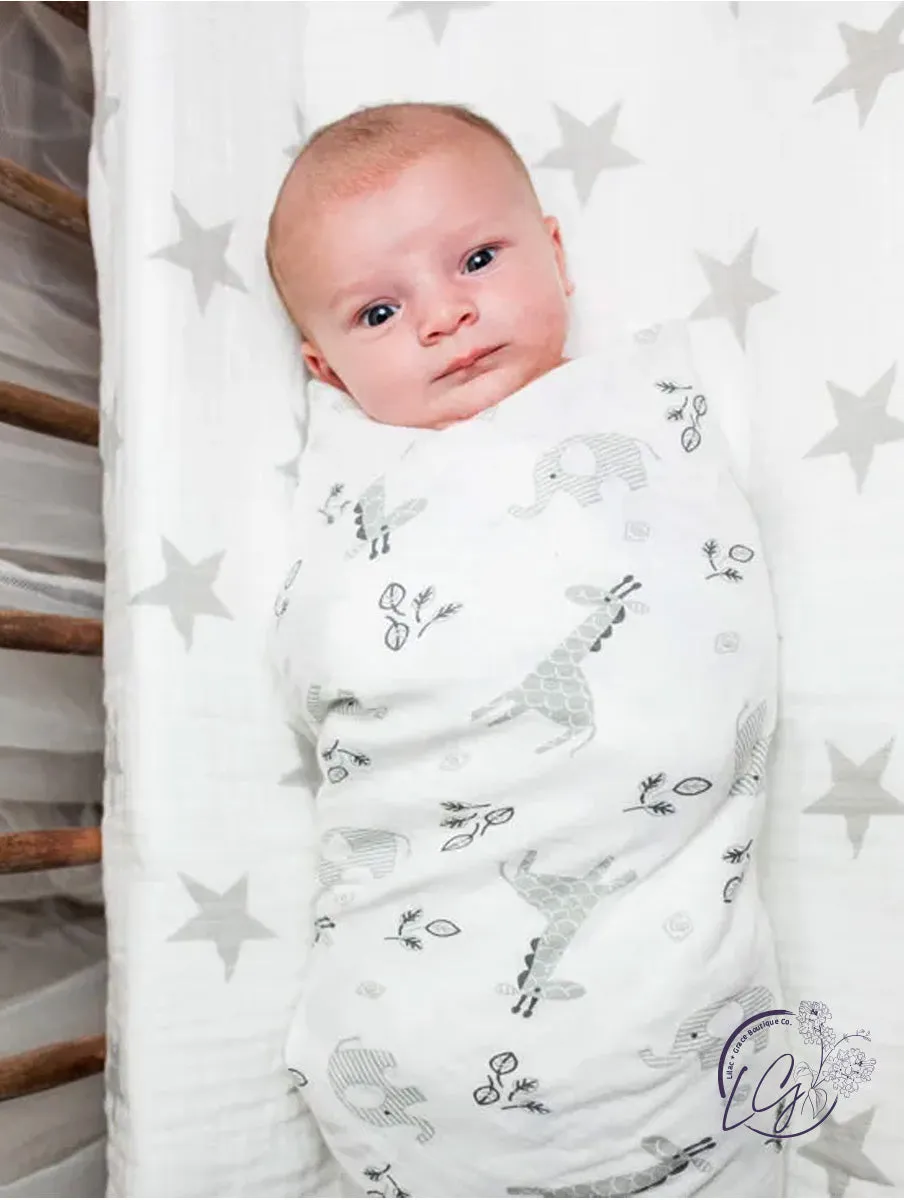 Lulujo Cotton Swaddle