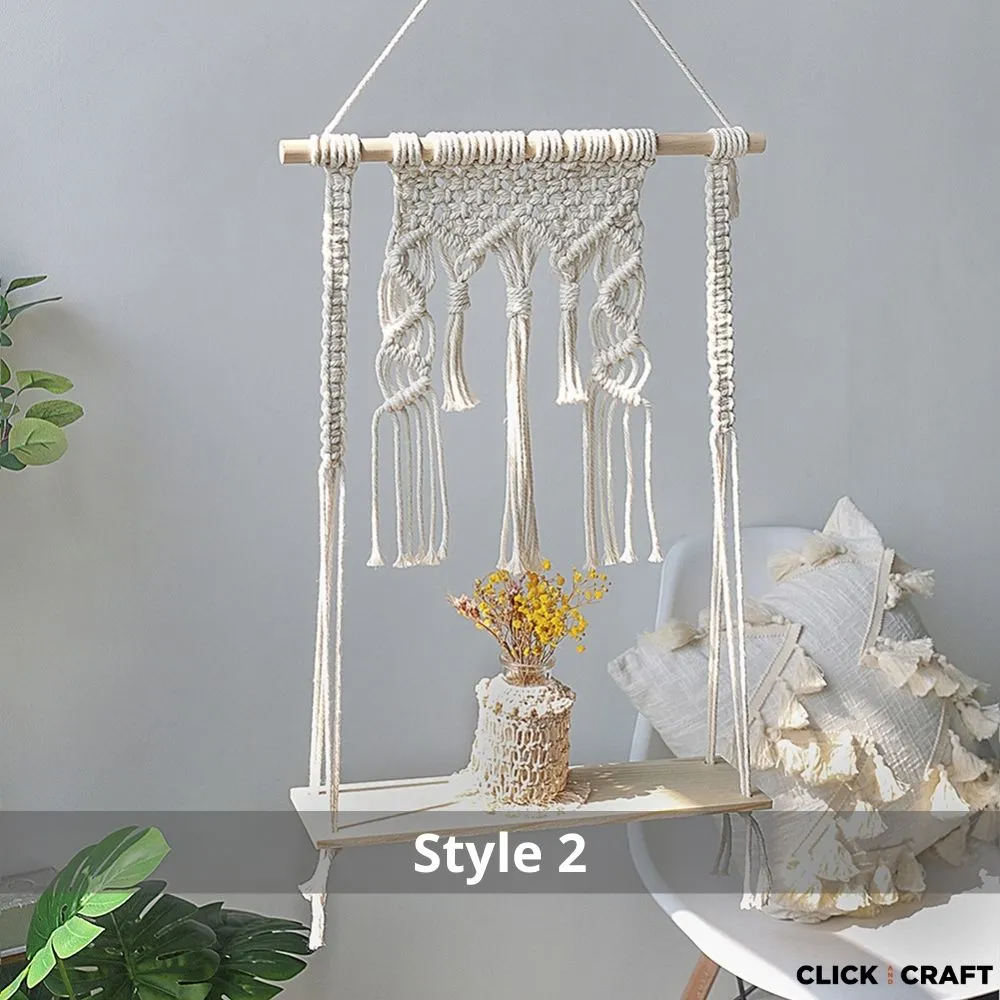 Macrame Shelves