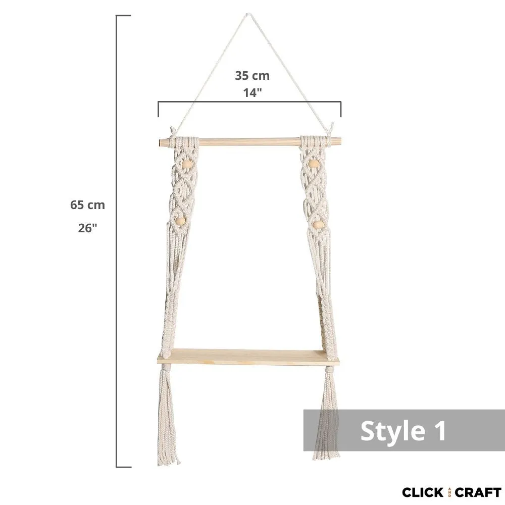 Macrame Shelves