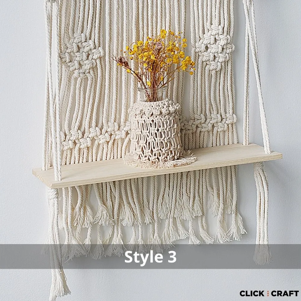 Macrame Shelves