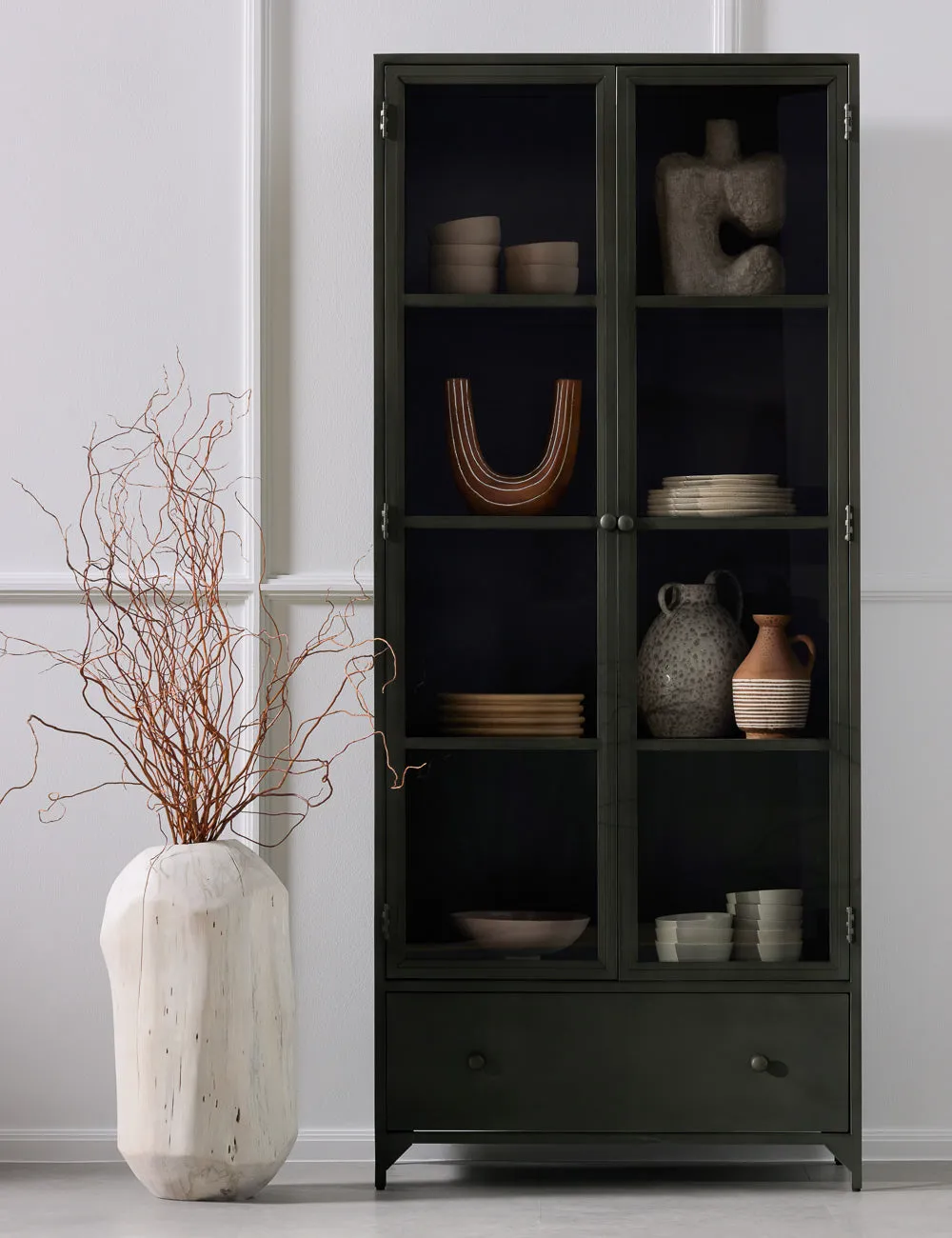 Malcom Curio Cabinet