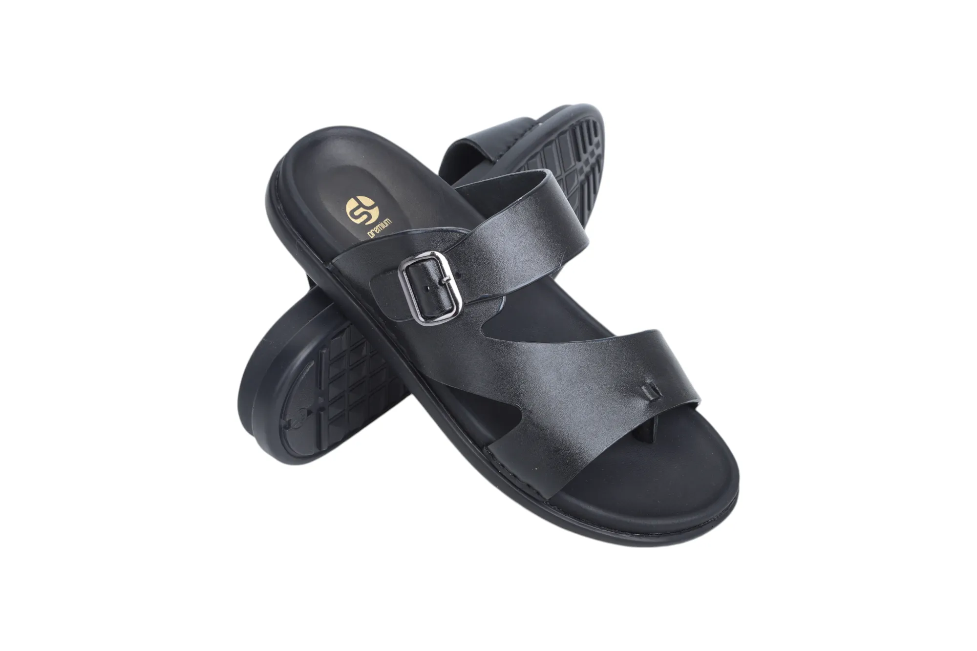 Mens Premium Leather Chappal 93218