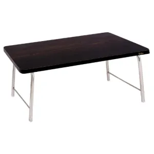 Mini Laptop table with folding legs I Medium Wenge