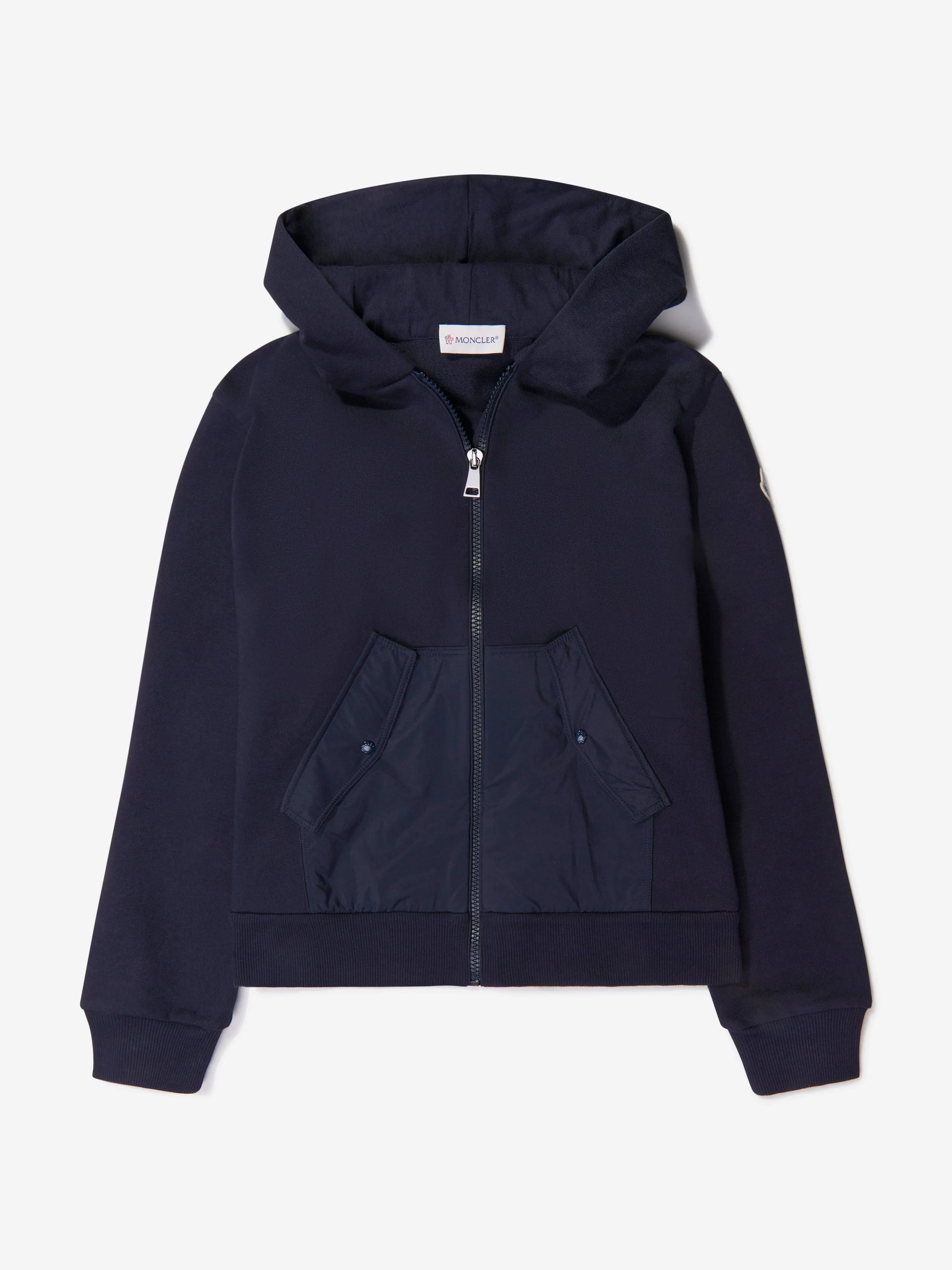 Moncler Enfant Girls Branded Zip-Up Top