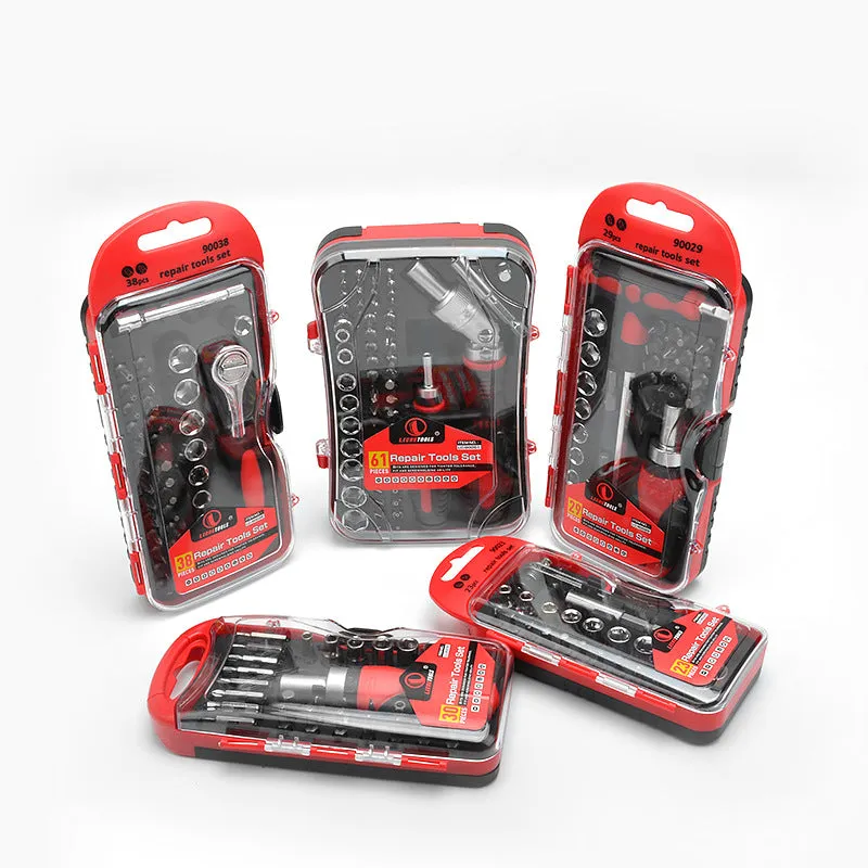 Multi-functional Hardware Tool Set With Magnetic Head