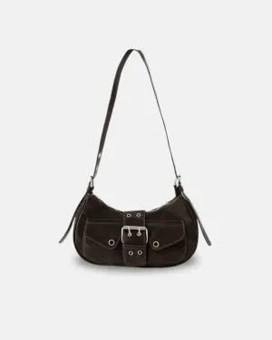 Nina – Sophisticated walnut tone – Shoulder bag