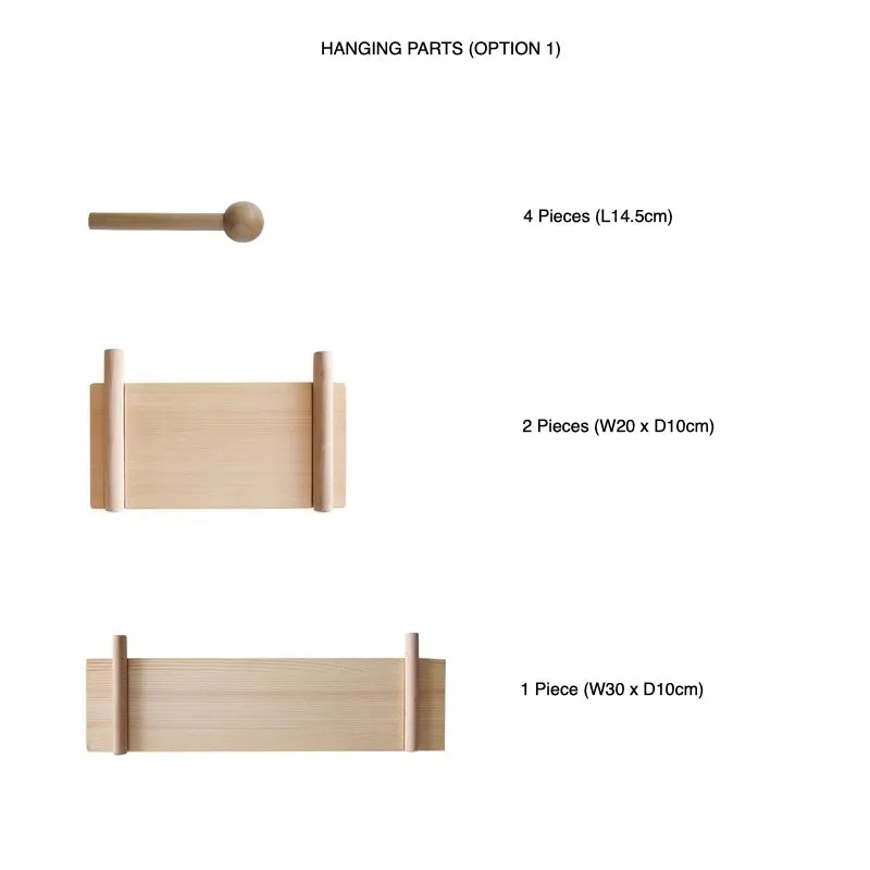 Nordic Wood Room Partition