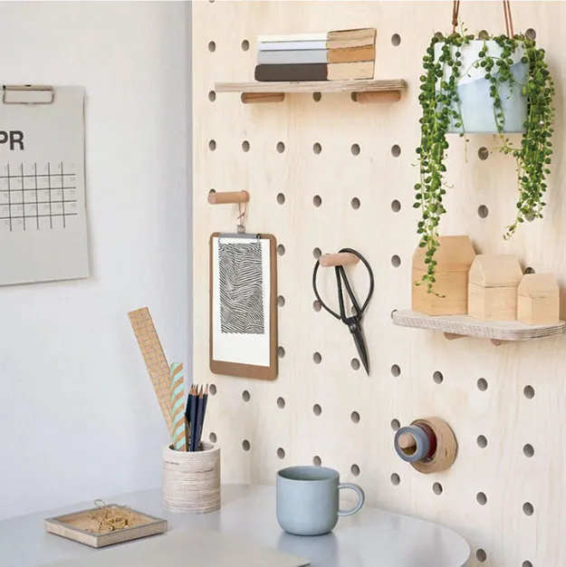 Nordic Wood Room Partition