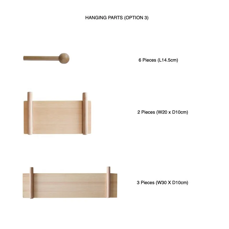 Nordic Wood Room Partition