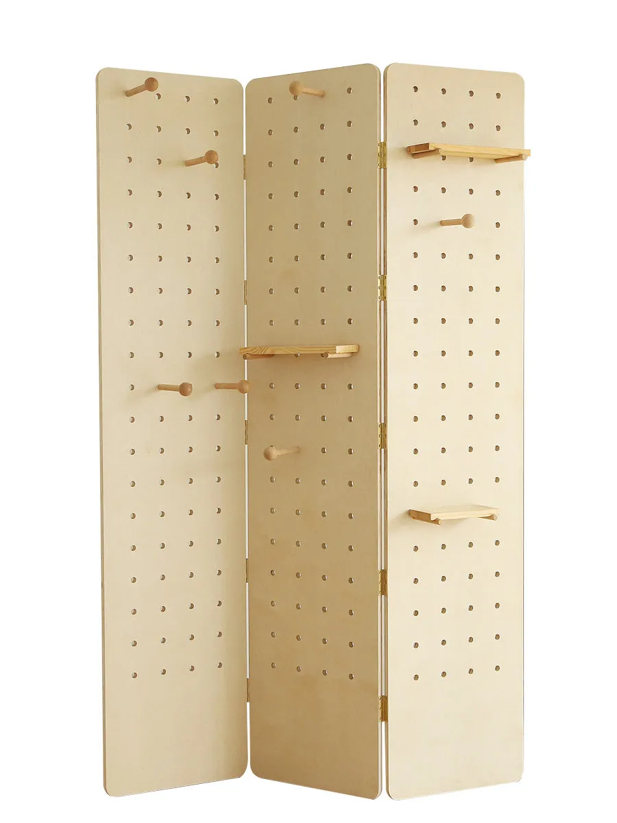 Nordic Wood Room Partition
