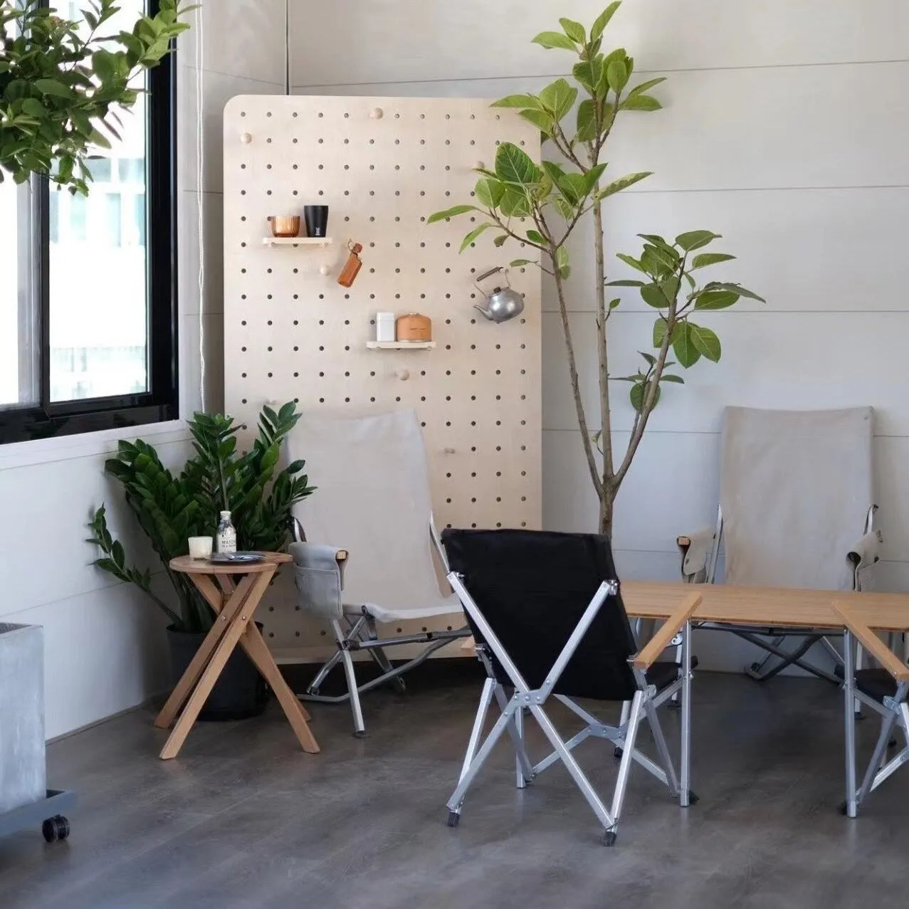 Nordic Wood Room Partition