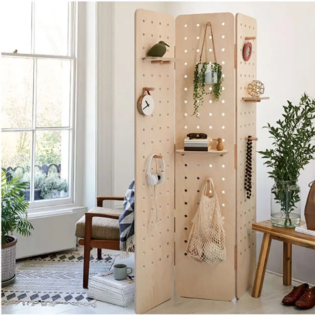 Nordic Wood Room Partition