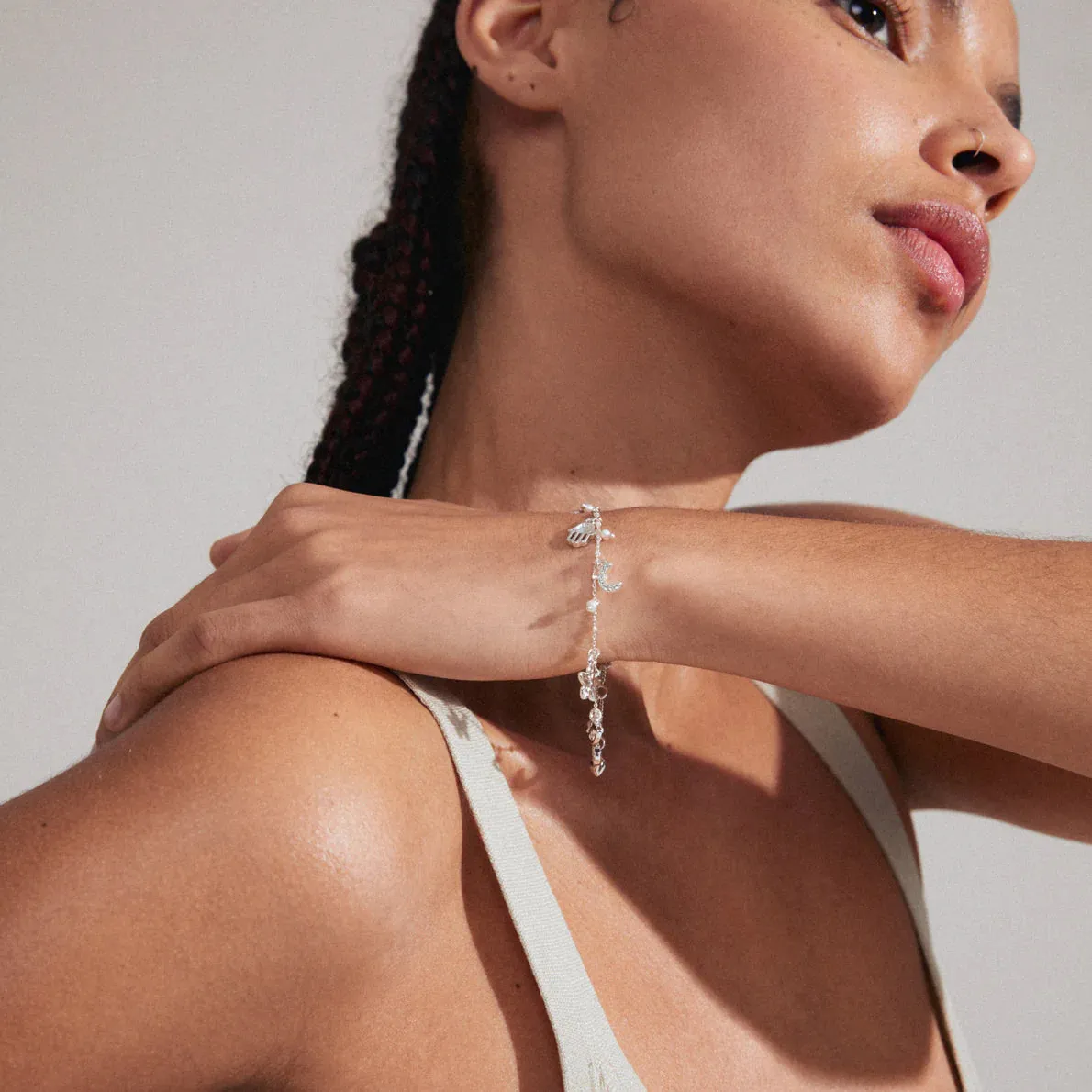 Prucence Silver Plated Bracelet