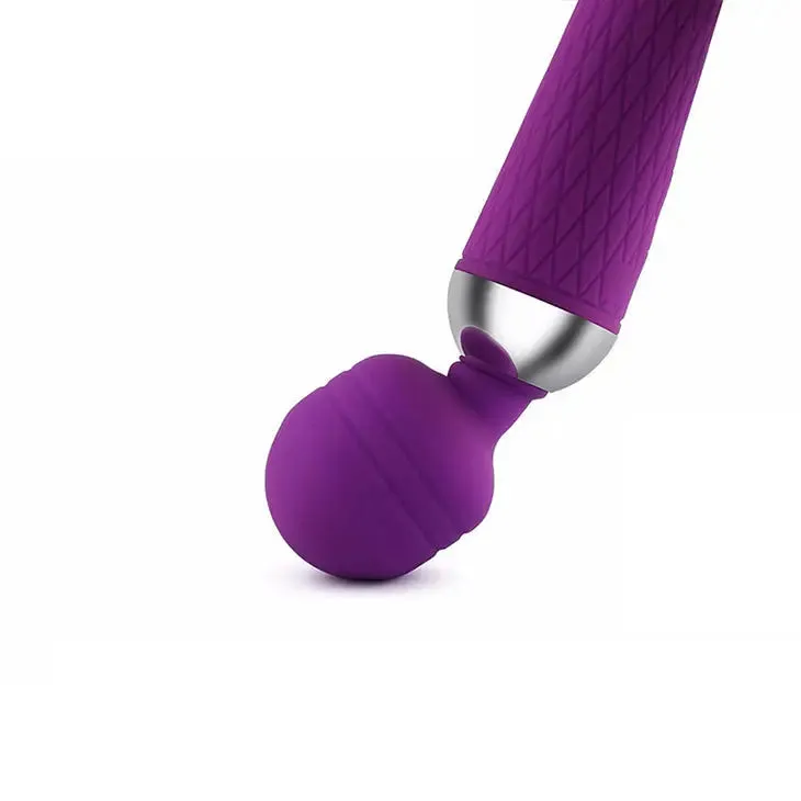 Quusvik 15-Function Women's Vibrating Massage Wand - Compact, Multi-Speed