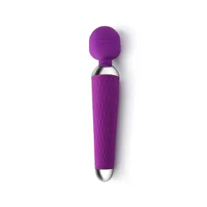 Quusvik 15-Function Women's Vibrating Massage Wand - Compact, Multi-Speed