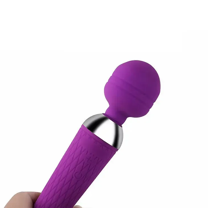 Quusvik 15-Function Women's Vibrating Massage Wand - Compact, Multi-Speed
