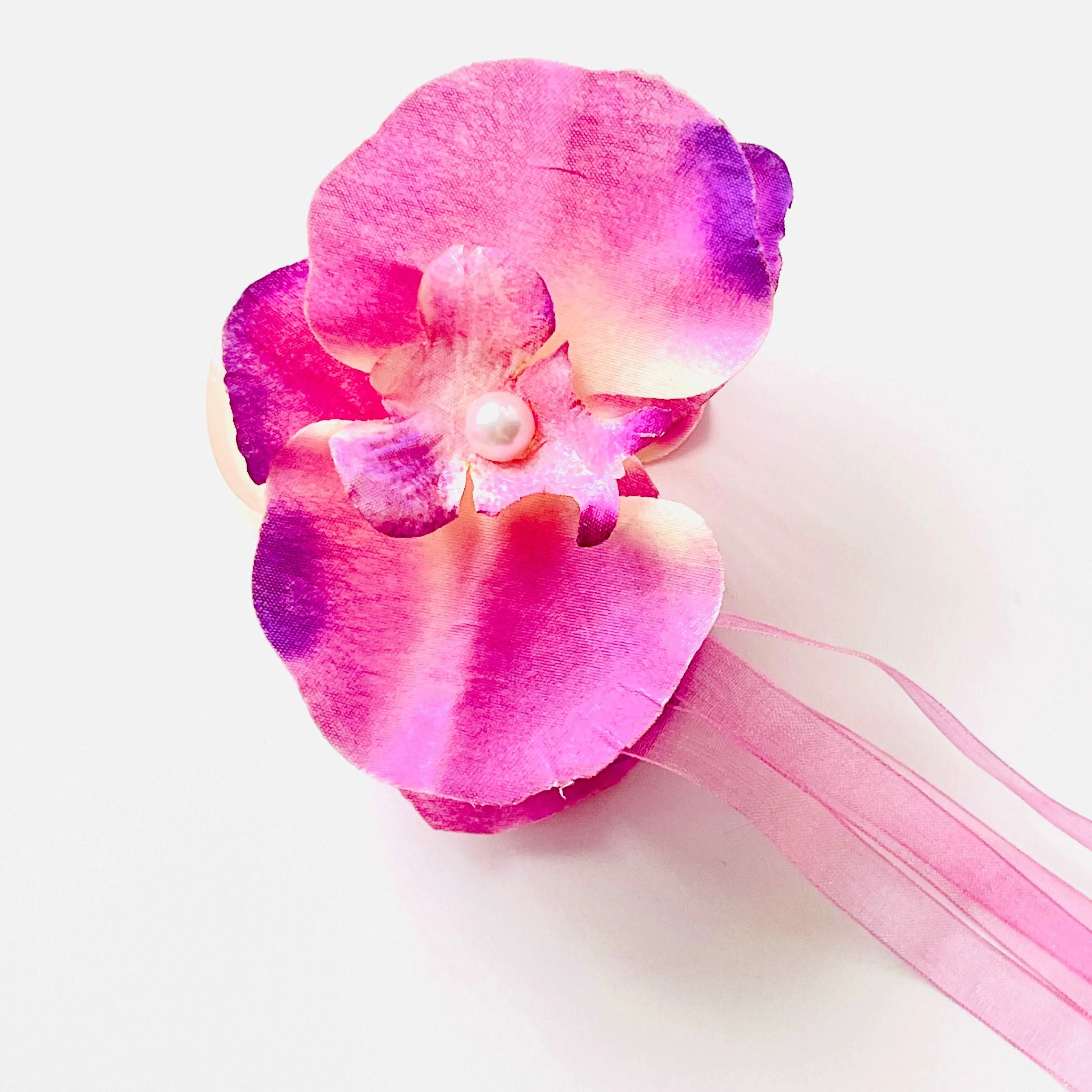 Romantic Orchid Hair Claw Clip