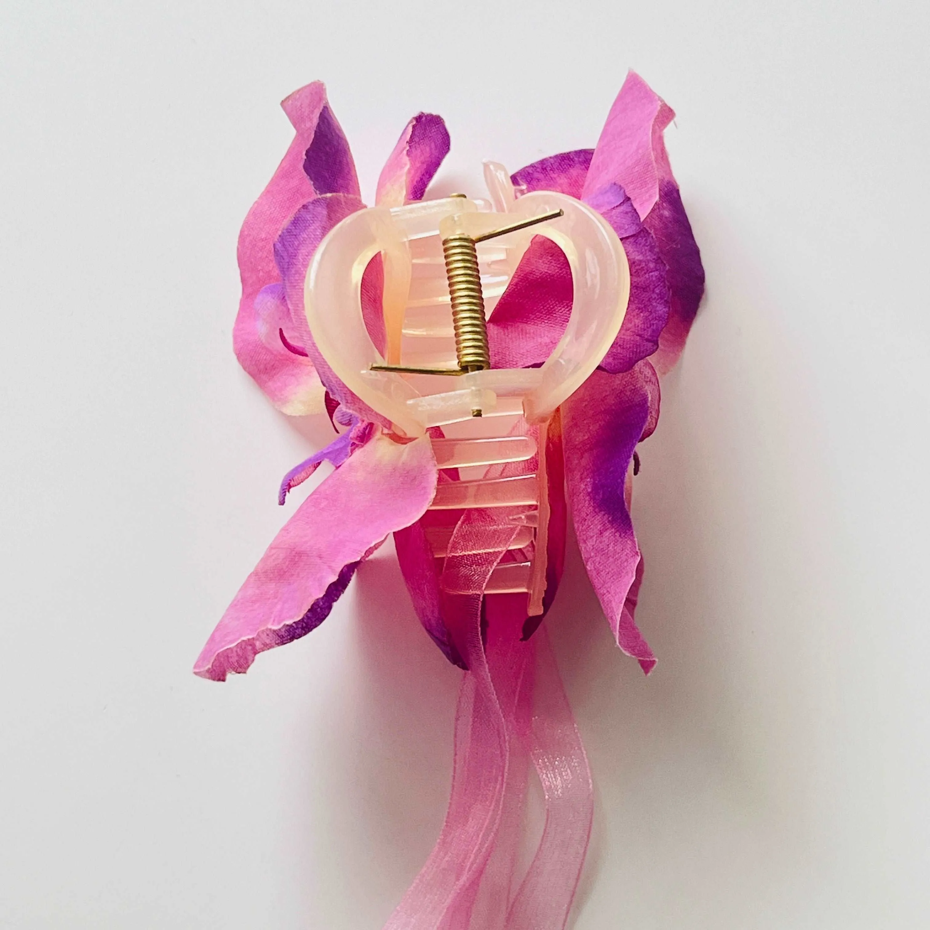 Romantic Orchid Hair Claw Clip