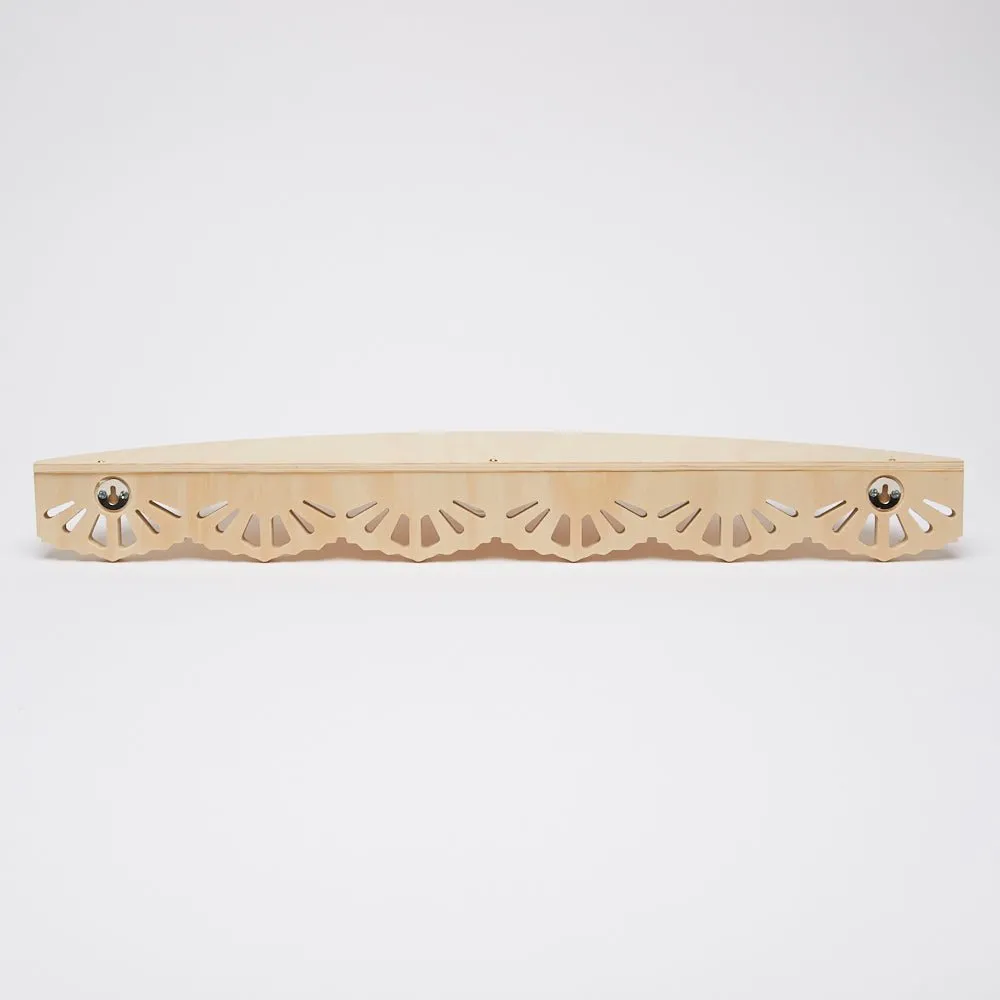 Scalloped Lacey Shelves