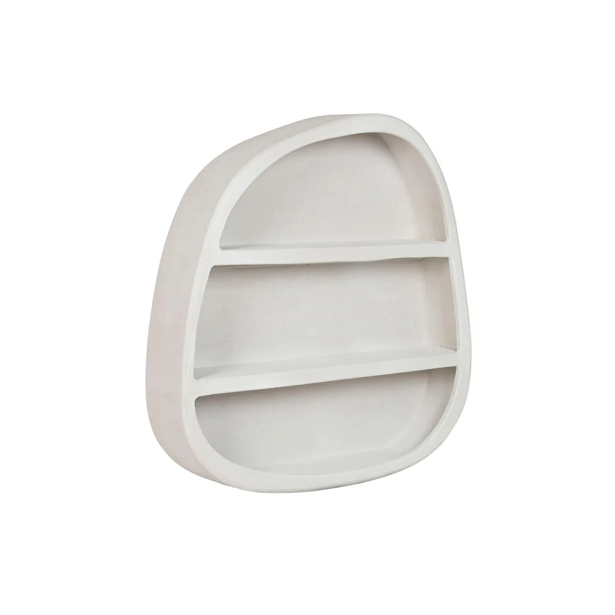 Shelves Home ESPRIT White MDF Wood 100 x 18 x 100 cm Wall