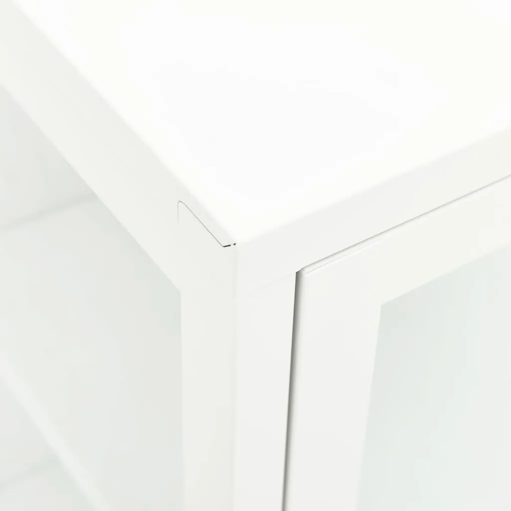 Sideboard 38x35x70 cm Metal and Glass