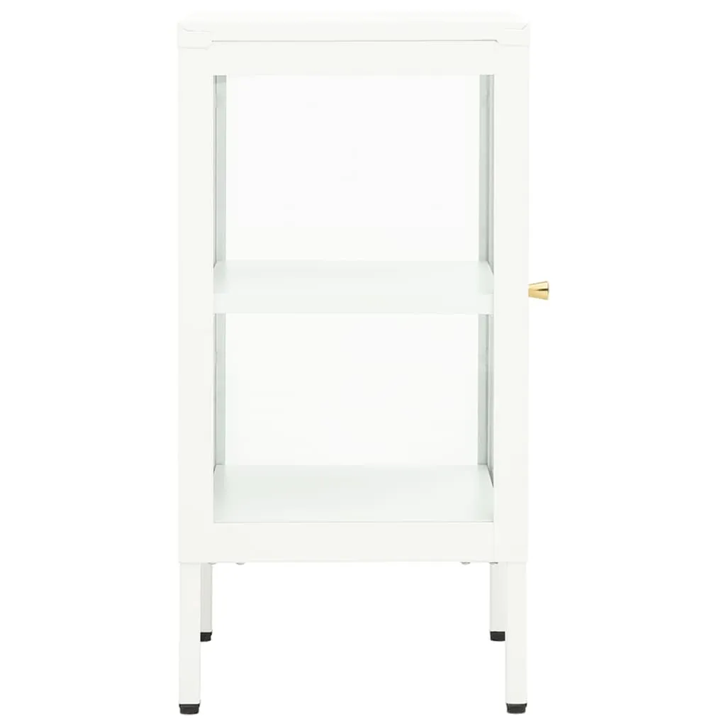 Sideboard 38x35x70 cm Metal and Glass