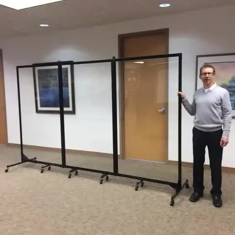 Social Distancing Clear Room Safety Barriers Dividers