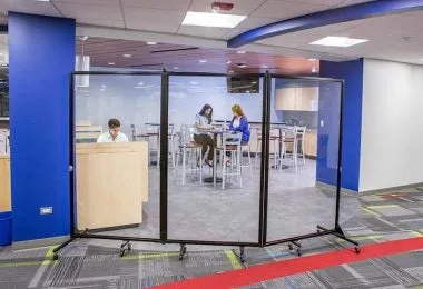 Social Distancing Clear Room Safety Barriers Dividers