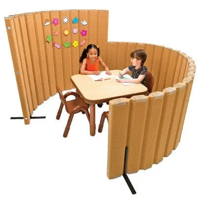 Sound Sponge® Quiet Divider® 30"H by 10'L Wall