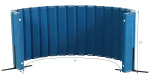 Sound Sponge® Quiet Divider® 30"H by 10'L Wall