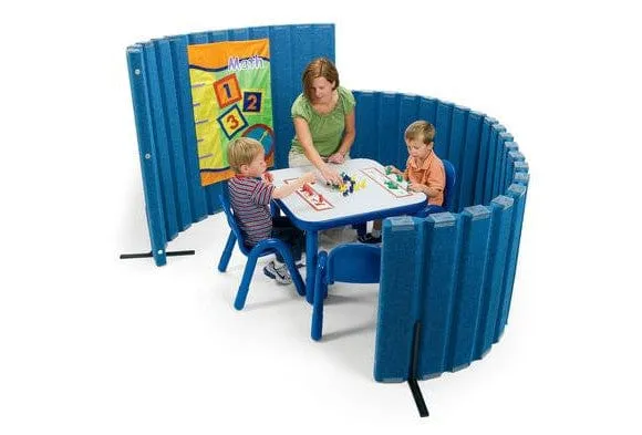 Sound Sponge® Quiet Divider® 30"H by 10'L Wall