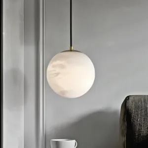 Sphaera Alabaster Pendant Light