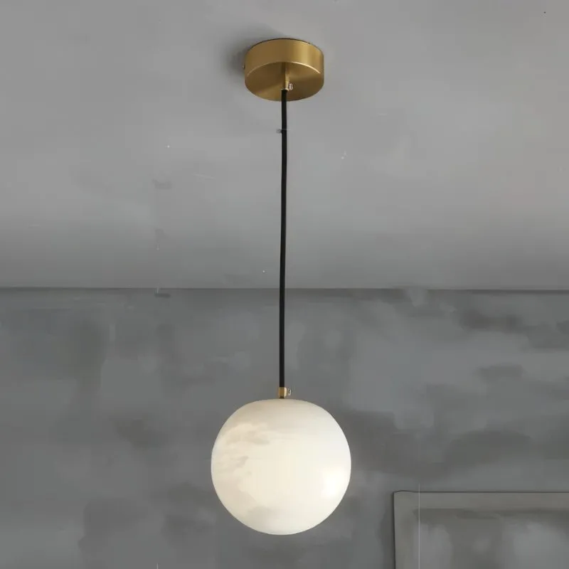 Sphaera Alabaster Pendant Light
