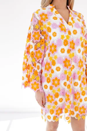 The Hali Lace Dress - Multi