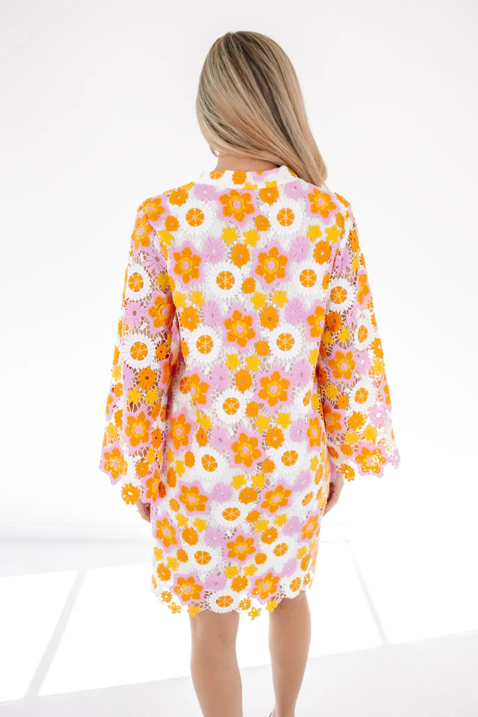 The Hali Lace Dress - Multi