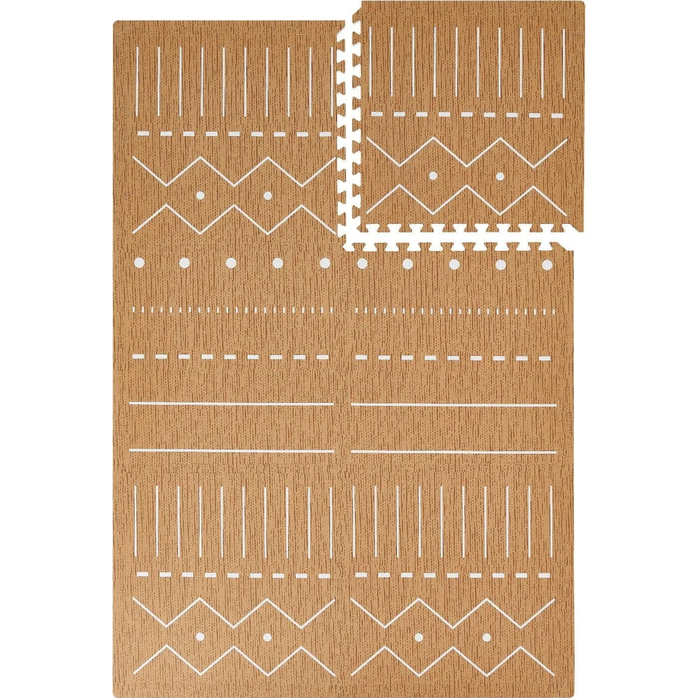 Toddlekind Premium Foam Playmats | Berber - Camel