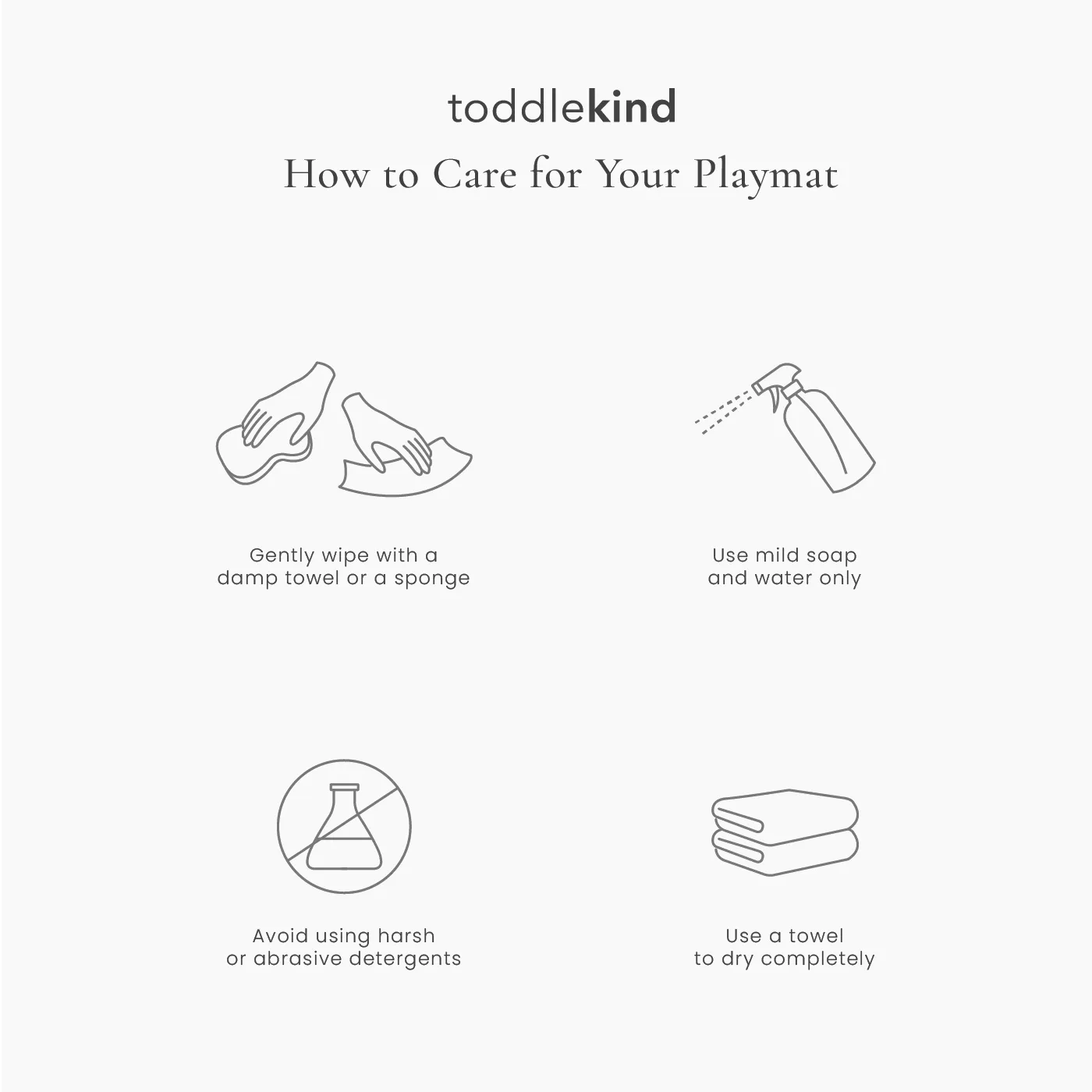 Toddlekind Premium Foam Playmats | Berber - Camel