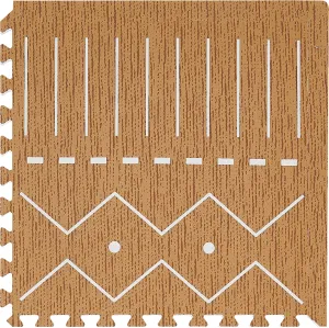 Toddlekind Premium Foam Playmats | Berber - Camel