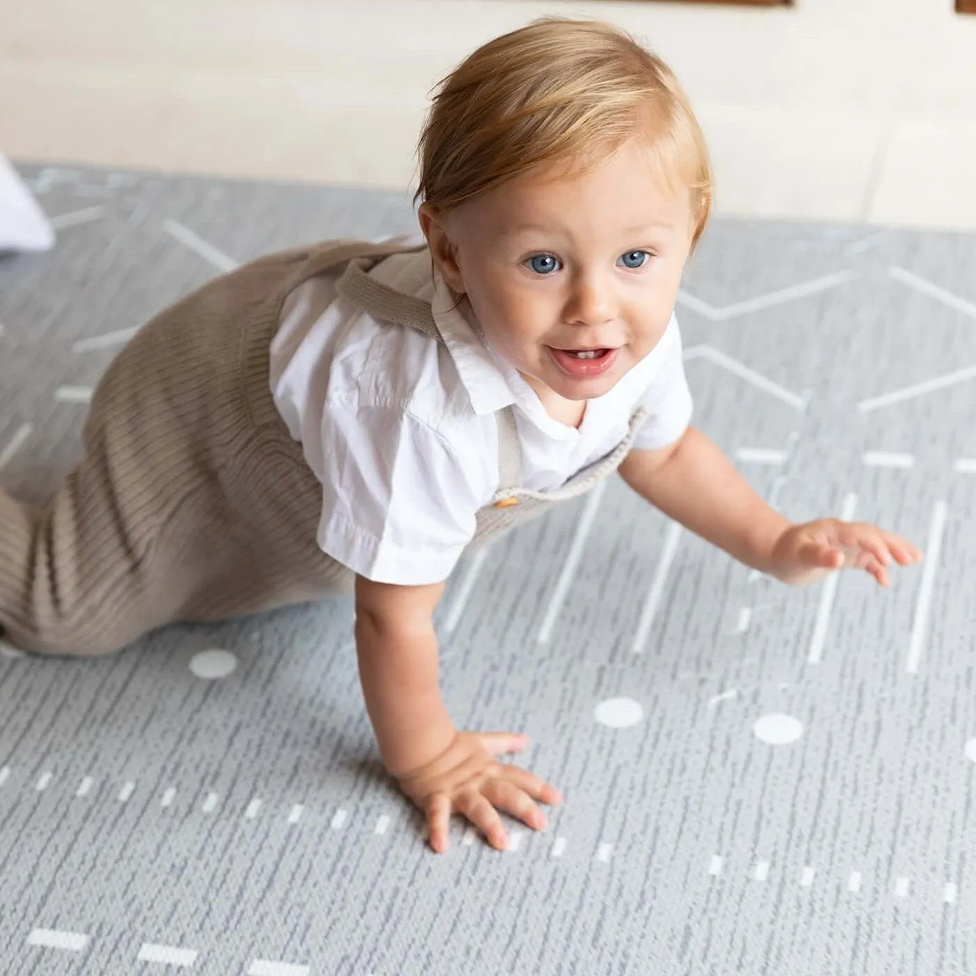 Toddlekind Premium Foam Playmats | Berber - Storm