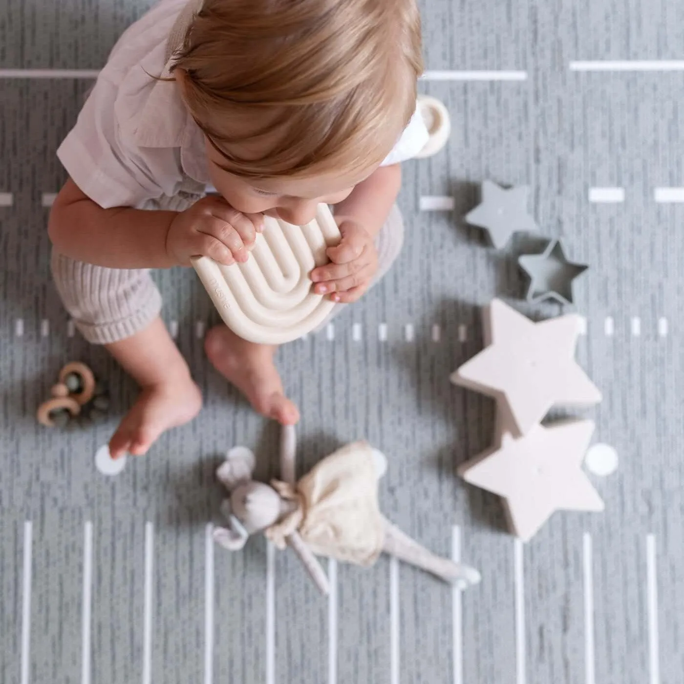 Toddlekind Premium Foam Playmats | Berber - Storm