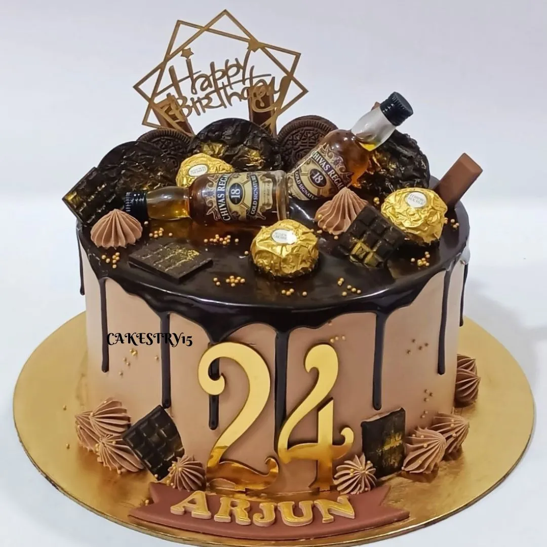Whisky Chivas Regal 2kg Cake