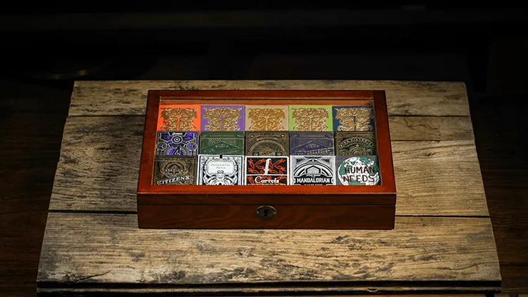 Wooden Storage Box for Playing Cards