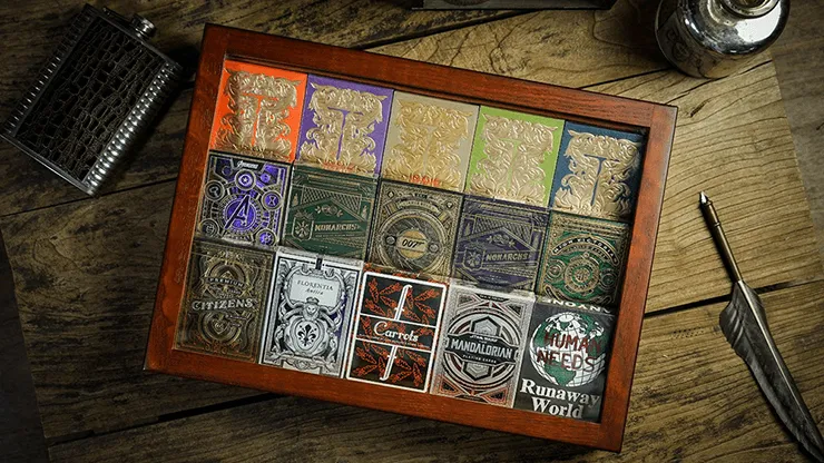 Wooden Storage Box for Playing Cards